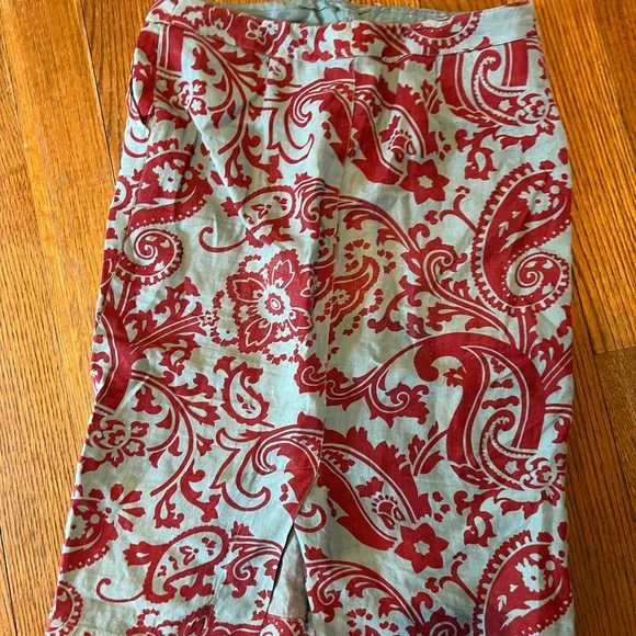 Etro linen skirt